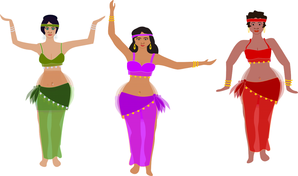 Gif Dança Do Ventre Clipart (1024x606), Png Download