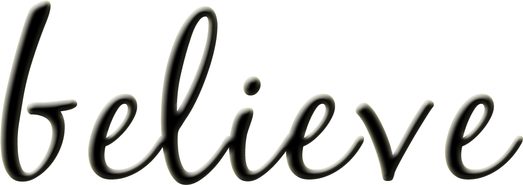 Belive Clipart - Png Download (1200x410), Png Download