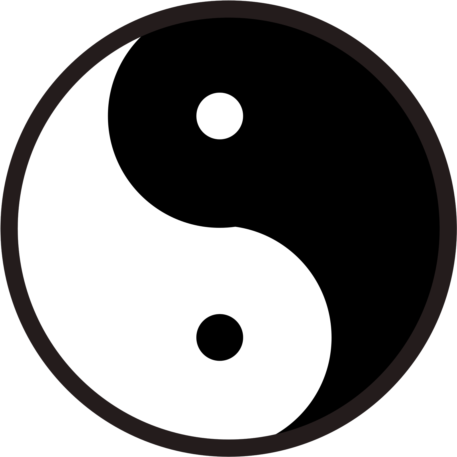 Yin And Yang Computer Icons Qigong Clip Art - Yin Yang Symbol Clip Art - Png Download (1697x2400), Png Download