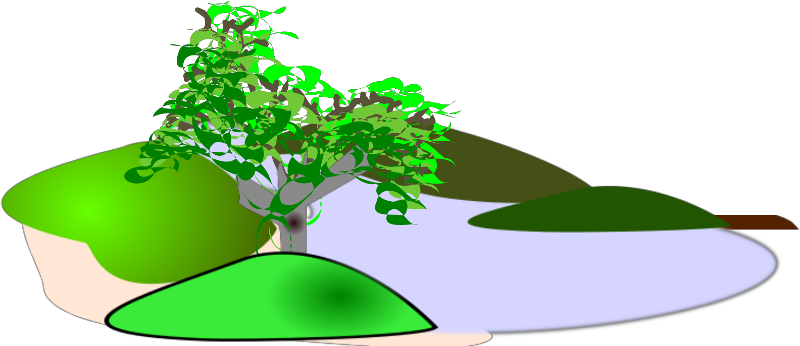 Scenery Clip Art - Png Download (1600x1600), Png Download