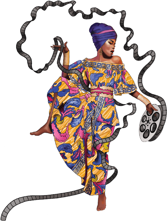 Cascade Festival Of African - African Women Clip Art - Png Download (578x756), Png Download