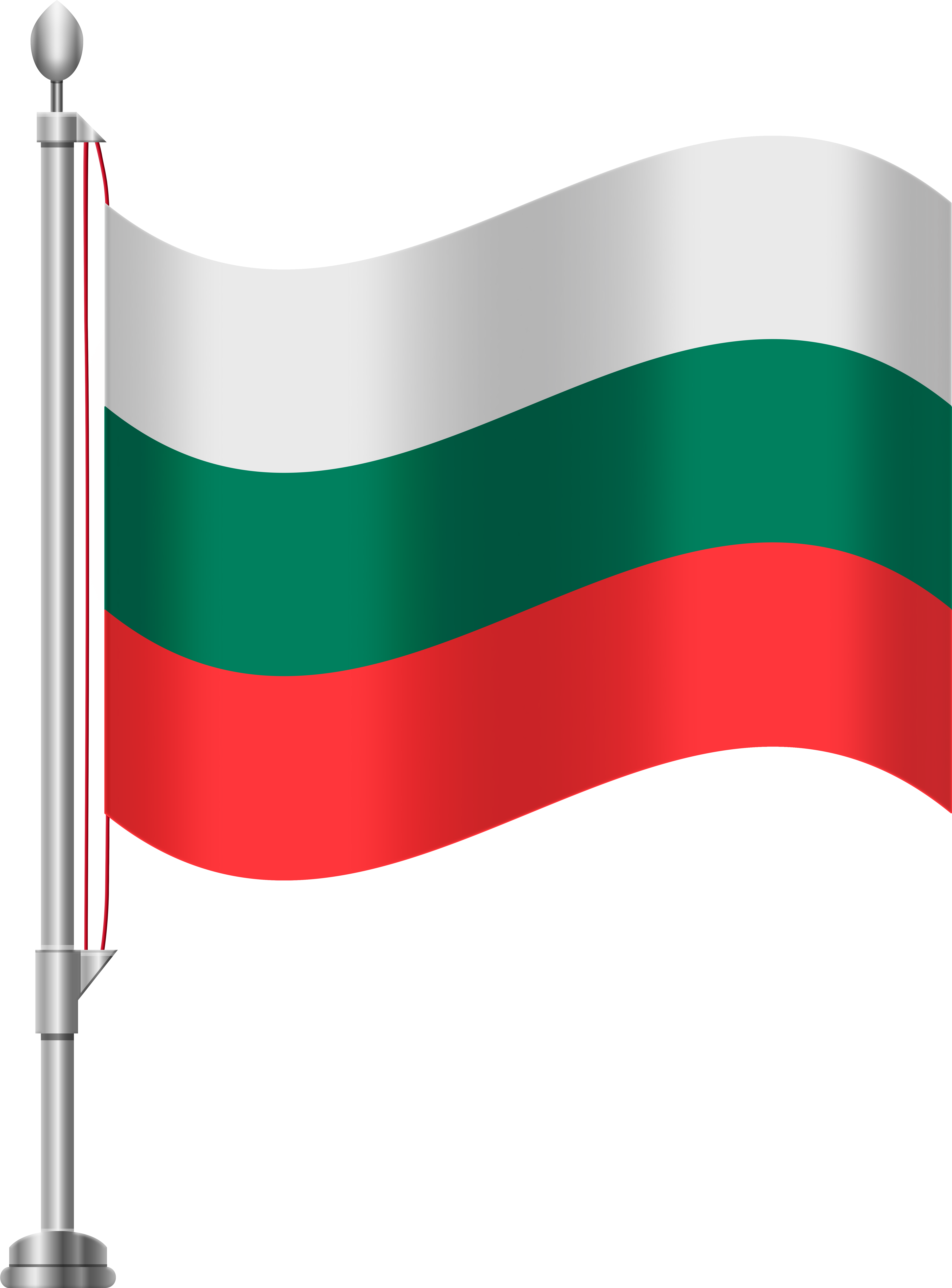 Flag Of Bulgaria Png Clipart (6141x8000), Png Download