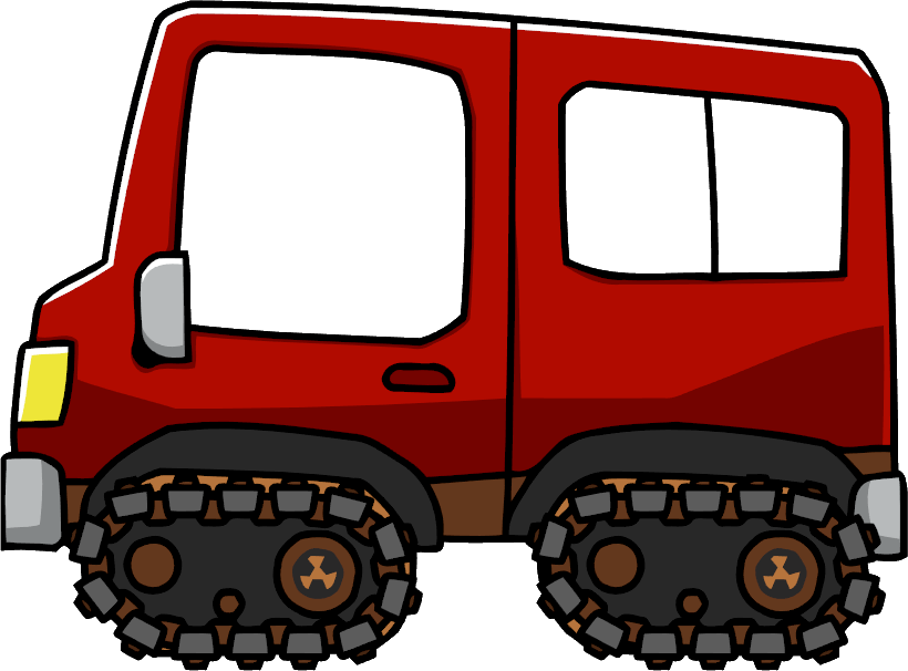 Transparent Charter Bus Clipart - Scribblenauts Snow Coach - Png Download (820x606), Png Download