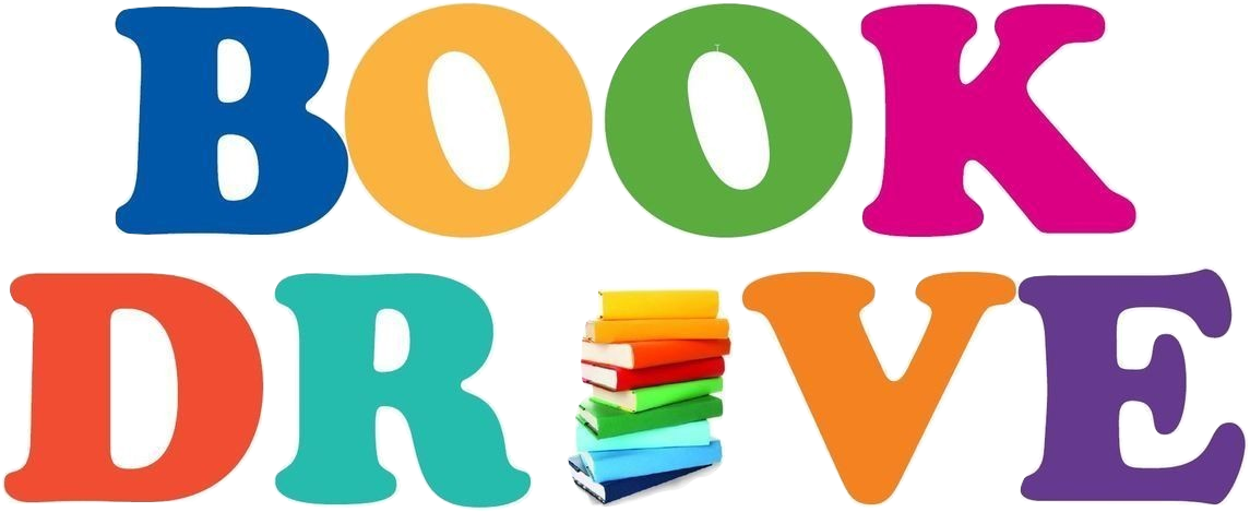 Children's Book Drive Clipart - Png Download (1199x513), Png Download