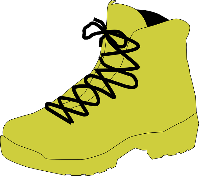 Work Boots Clipart (640x565), Png Download