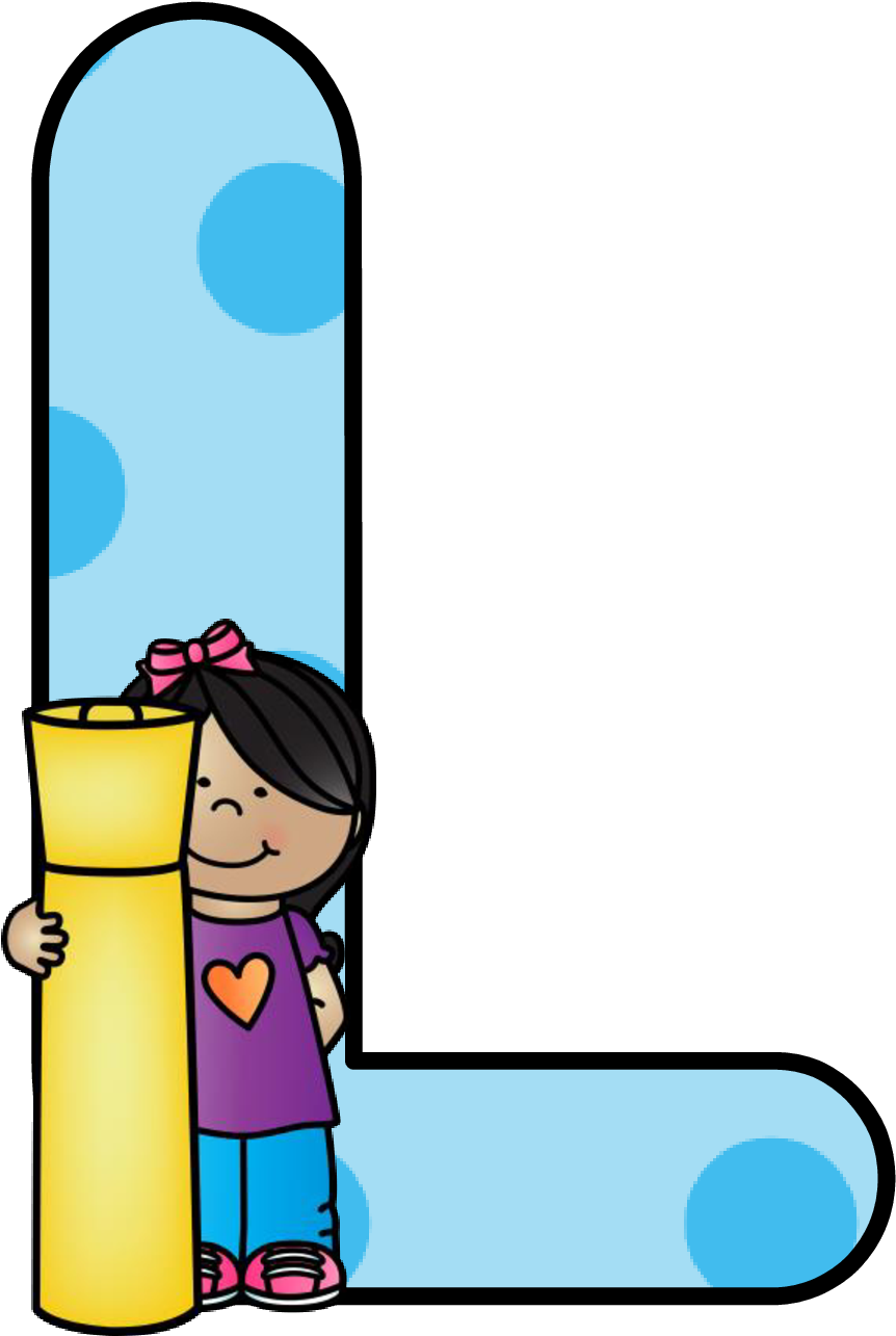 Letter L Kid Clipart - Png Download (921x1328), Png Download