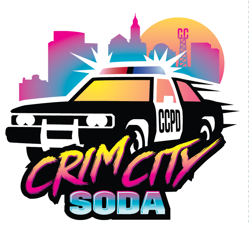 Craft Soda Branding For Crim City Soda, Designed By Clipart (800x723), Png Download
