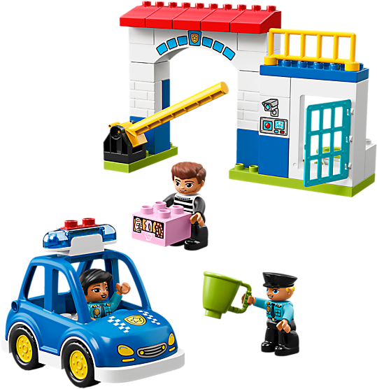 Instructions Duplo Police Station Clipart (800x600), Png Download