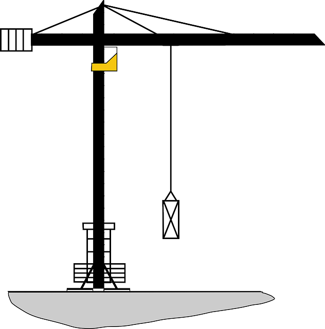 Engineering Crane Clipart (632x640), Png Download