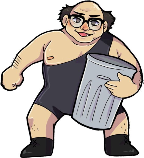 Trash Man Clip Art - Png Download (640x715), Png Download