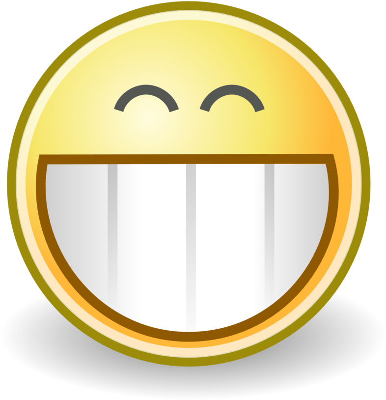 Grin Face Png Clipart (958x958), Png Download