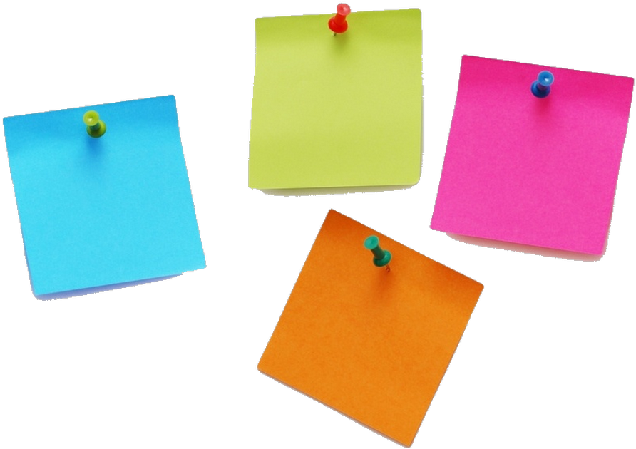 Post It Notes png Clipart Full Size Clipart 5807394 PinClipart