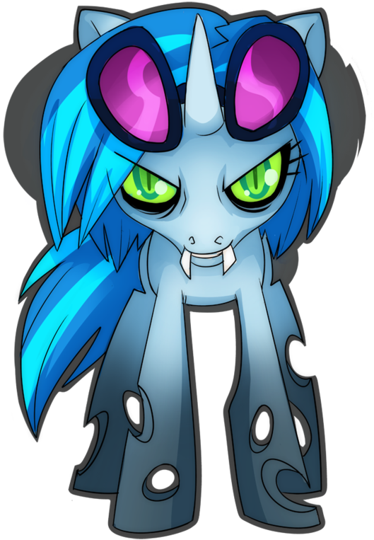 Pony Twilight Sparkle Rainbow Dash Fluttershy Mammal - Vinyl Scratch Changeling Clipart (529x763), Png Download