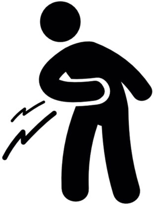 Stomach Ache Free Download Png Hq - Stomach Pain Clipart Transparent (800x420), Png Download