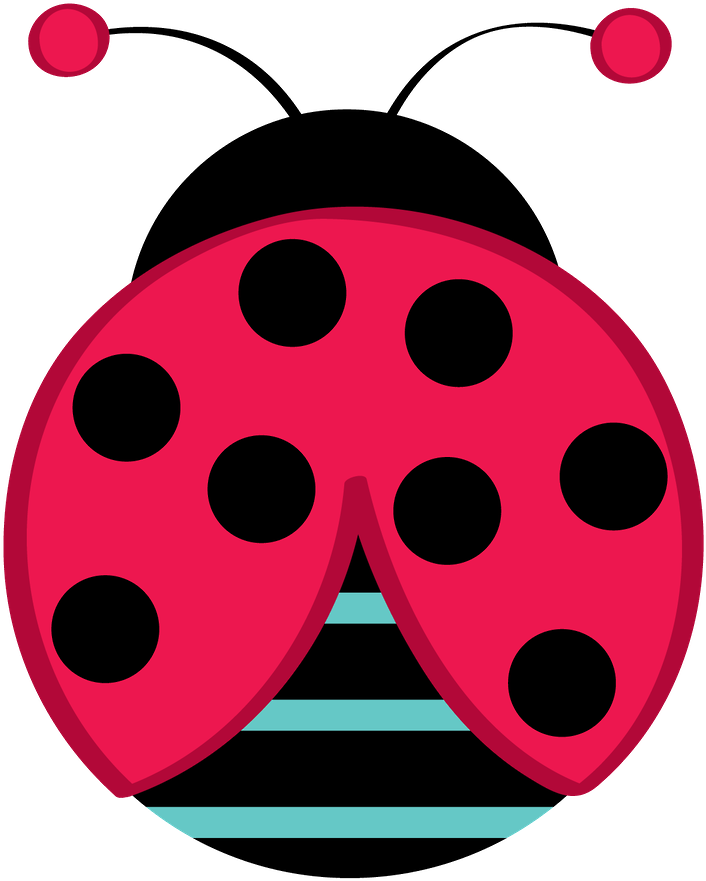 Dibujos De Mariquitas Kawaii Clipart (900x900), Png Download