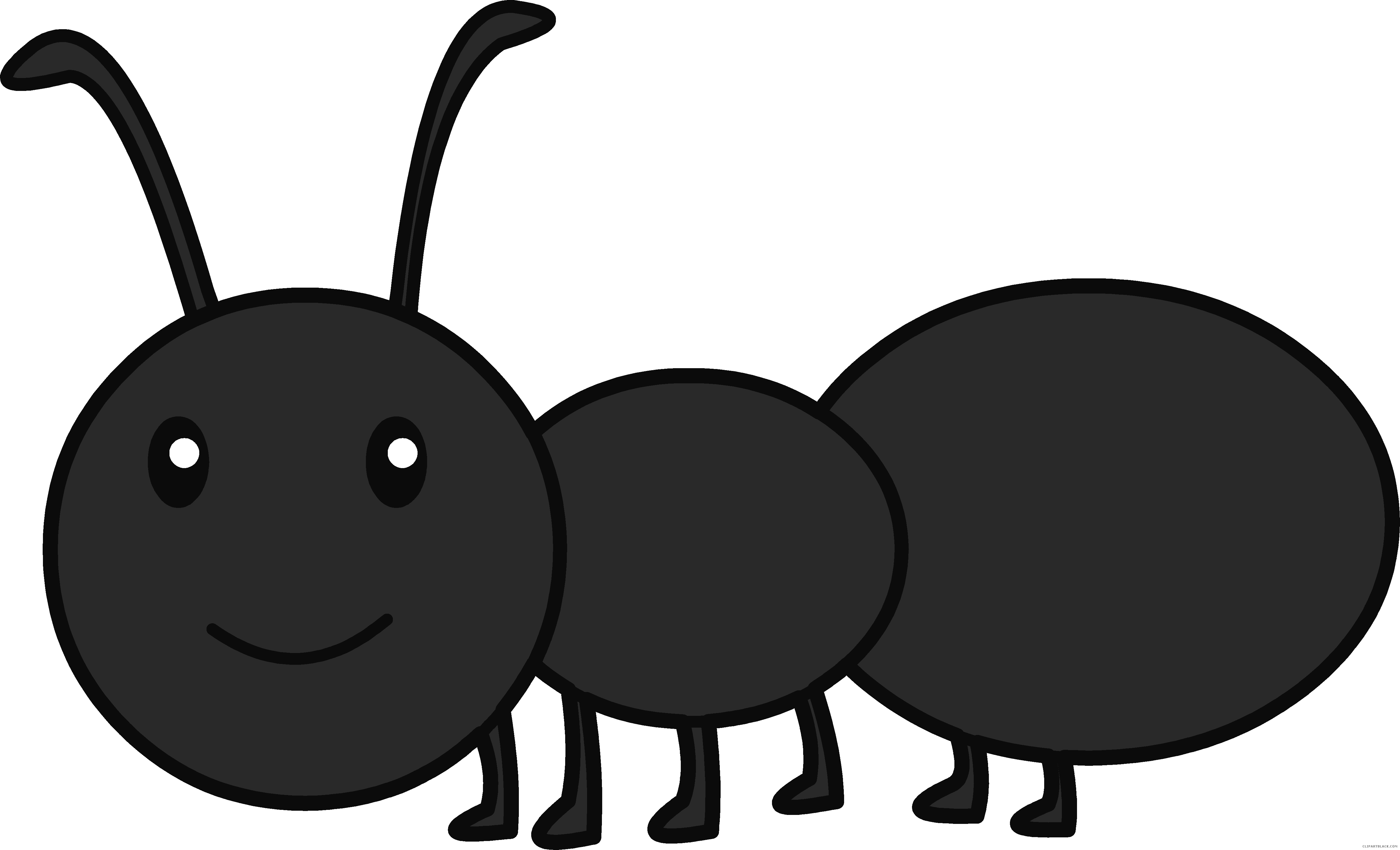 Ant Page Of Clipartblack - Ant Clipart - Png Download (4989x3029), Png Download