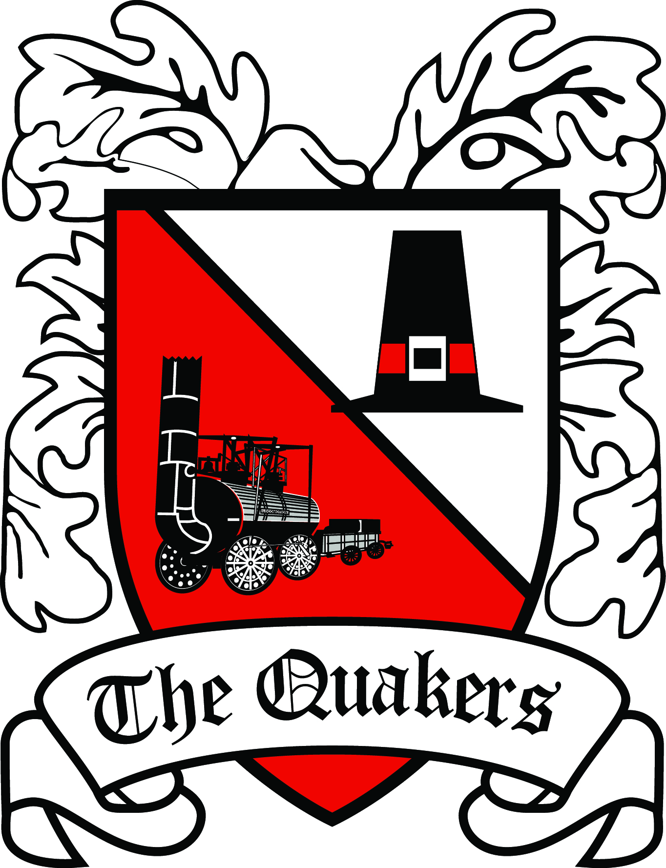 Darlington Fc Badge Clipart (1364x1778), Png Download
