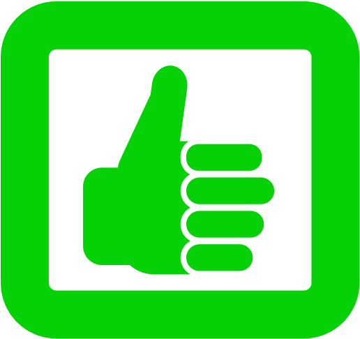 Library Of Good Clipart Black And White Png Files - Clipart Green Thumbs Up Transparent Png (566x800), Png Download