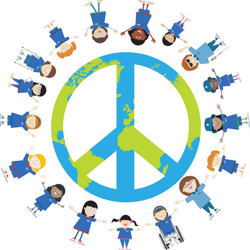 Міжнародний День Миру Пнг Clipart (800x798), Png Download