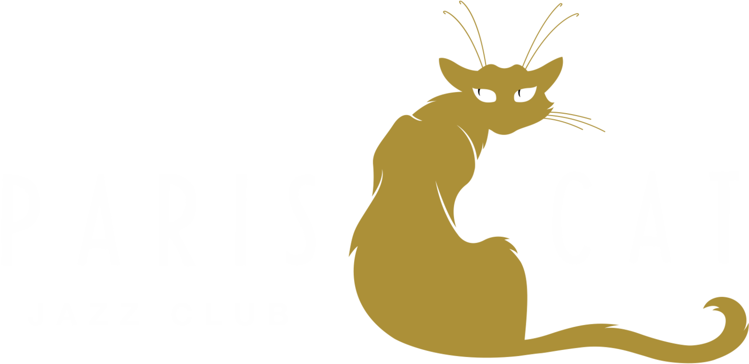 Paris Cat Jazz Club Musician Photography Clipart (1500x727), Png Download