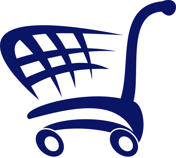 Shopping Cart Clipart - Png Download (600x541), Png Download