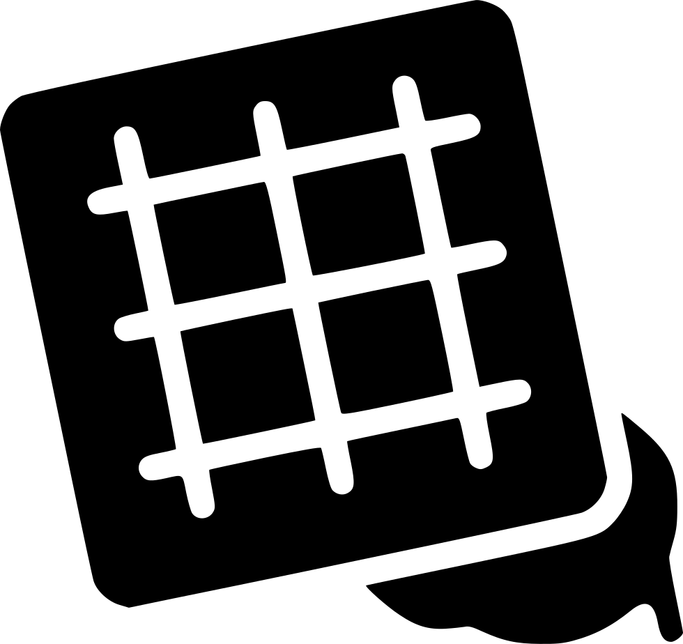 Transparent Waffle Clipart - Scalable Vector Graphics - Png Download (980x924), Png Download