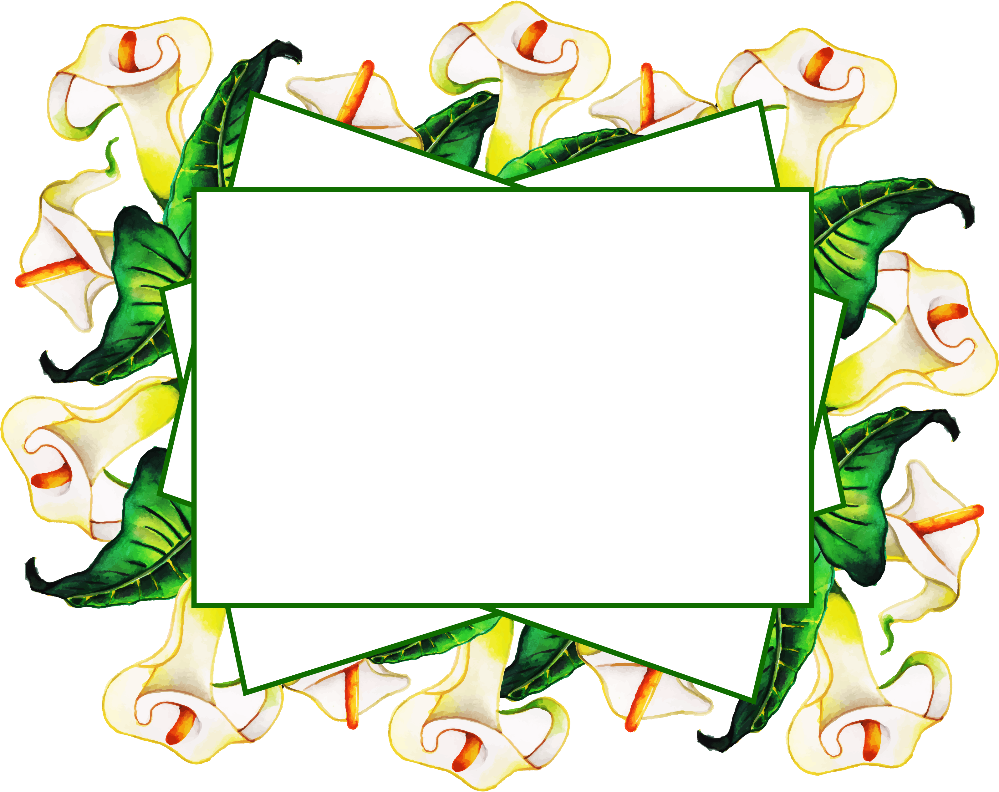 Picture Frame Clipart (3333x3333), Png Download