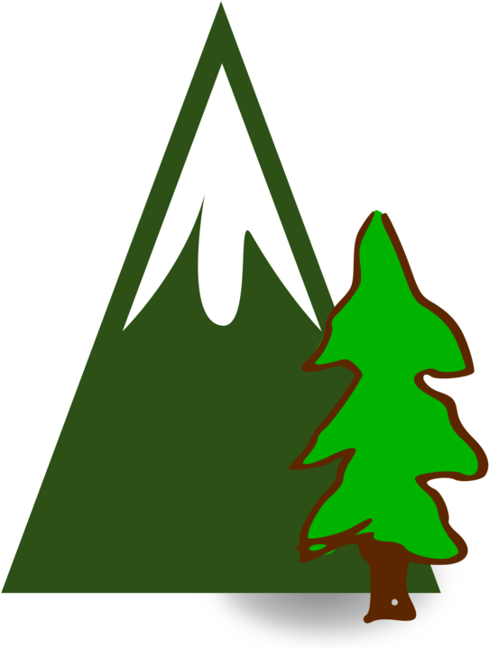 Fir,pine Family,christmas Decoration - Green Mountain Clipart For Kids Transparent - Png Download (750x750), Png Download