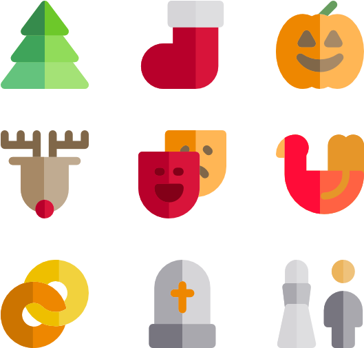 27 Bauble Icon Packs - Icon Clipart (600x564), Png Download