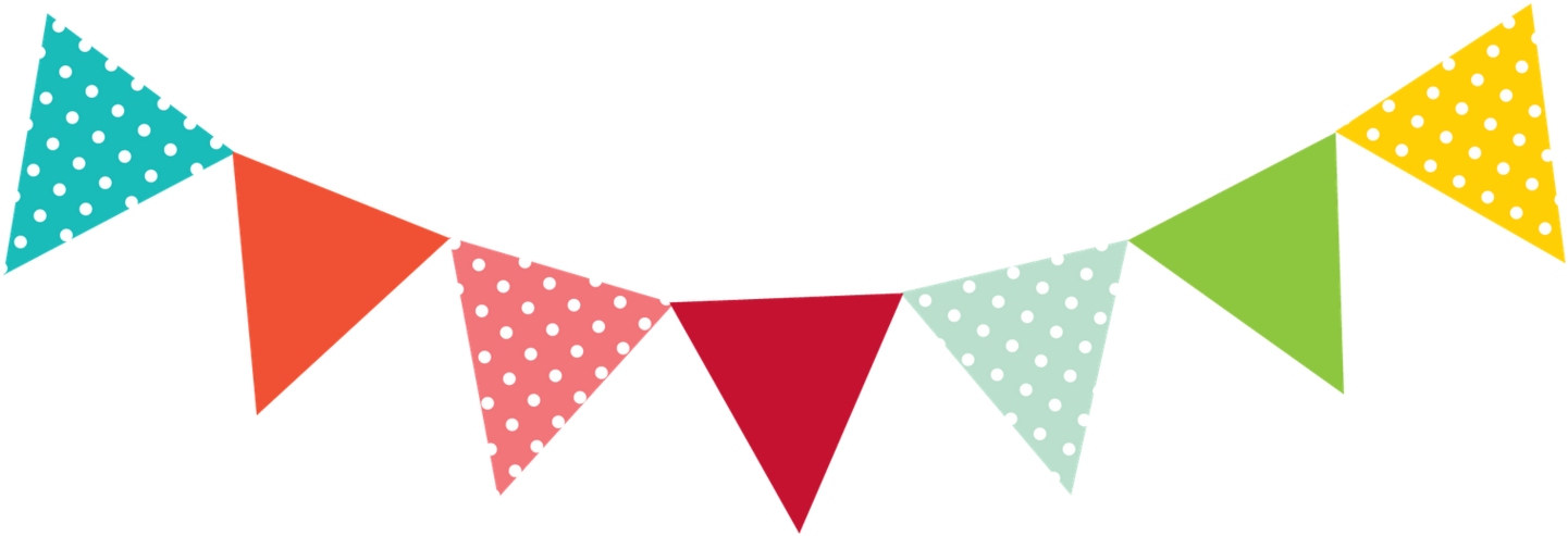 Banner Flag Pennon Clip Art - Transparent Carnival Flag Png (1520x558), Png Download