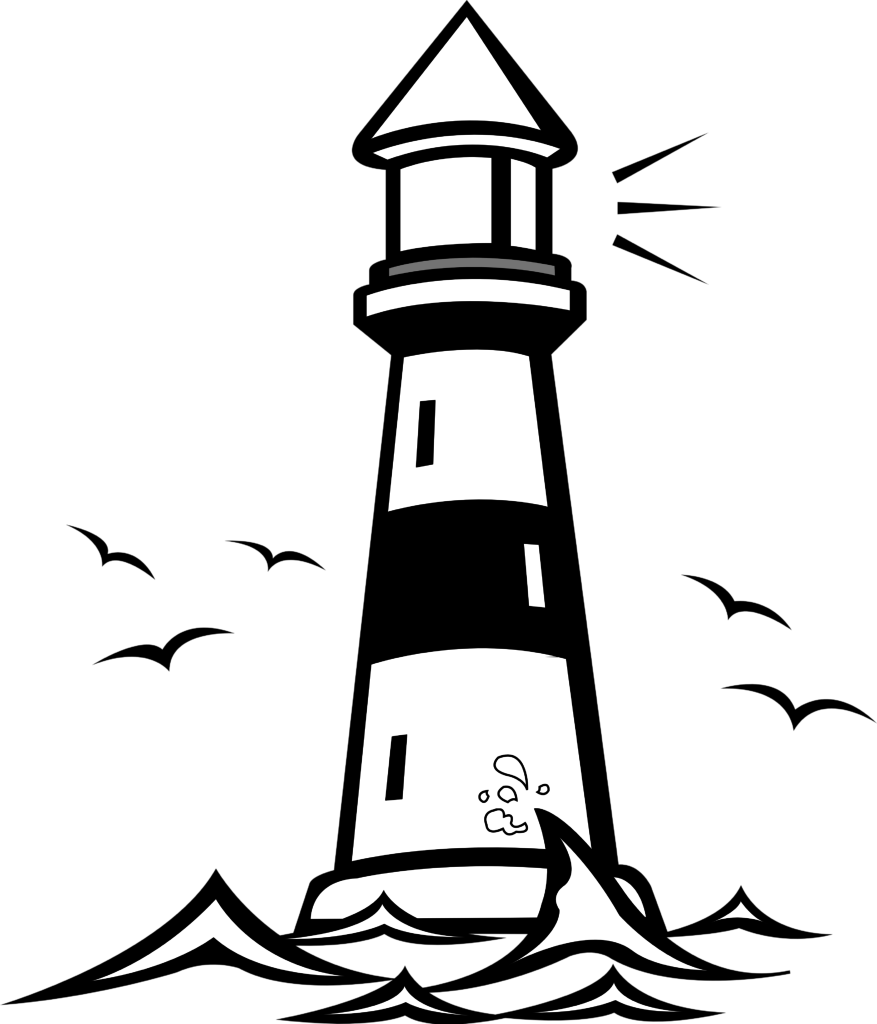 Royalty-free Clip Art - Lighthouse Clipart - Png Download (877x1024), Png Download