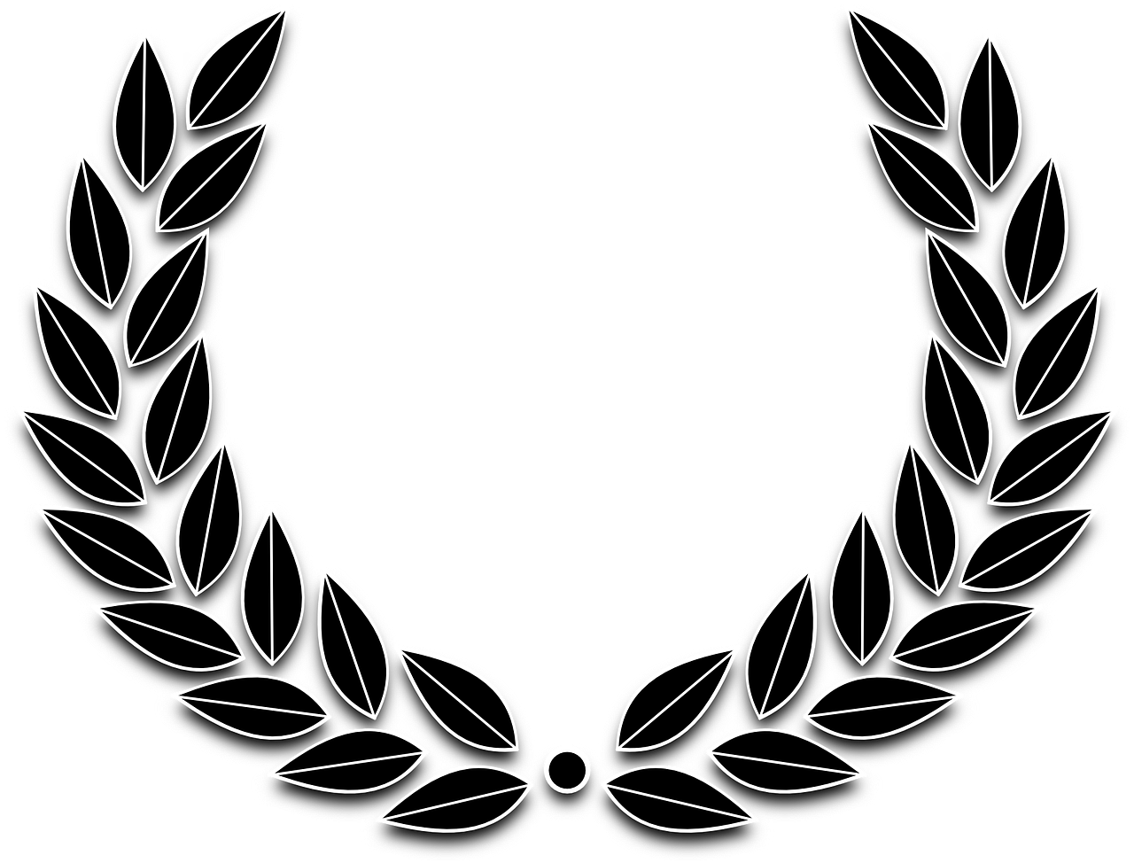 Laurel Wreath Clipart (1280x974), Png Download