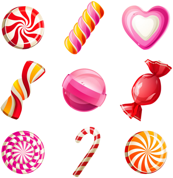 Clipart Candies - Png Download (658x658), Png Download
