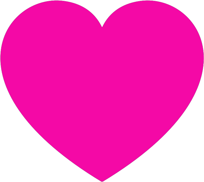 Pinkes Herz Clipart - Png Download (1600x1600), Png Download
