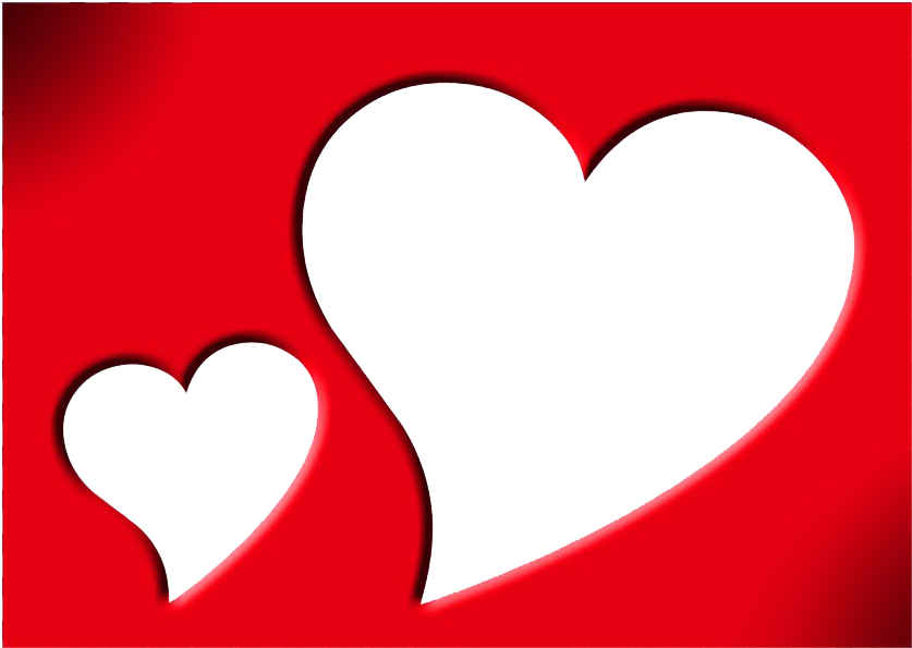 Heart Valentine Frame Png Free Download - Warren Street Tube Station Clipart (840x859), Png Download