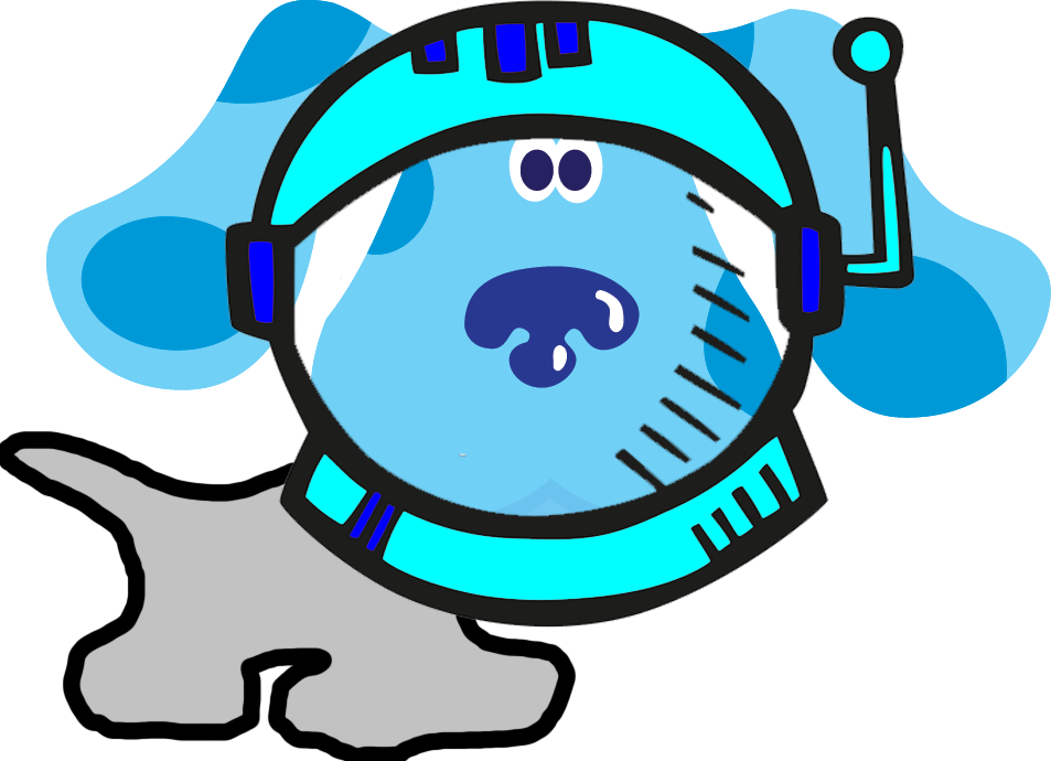 Blue's Clues Blue Clipart (953x690), Png Download