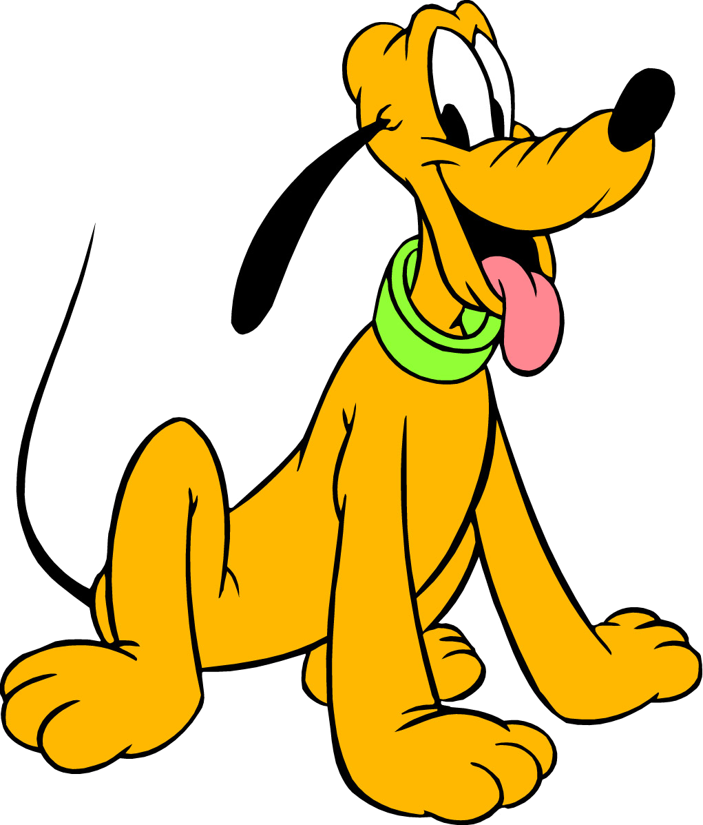 Pluto Mickey Mouse Donald Duck The Walt Disney Company - Pluto Dog Mickey Mouse Clipart (1021x1197), Png Download