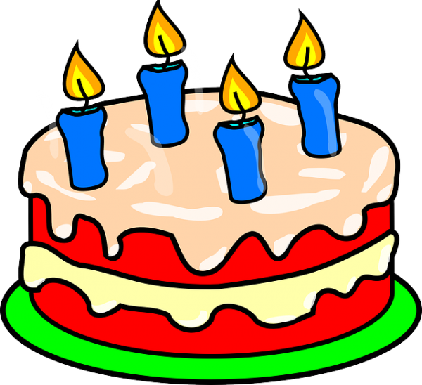 Verjaardag Afbeeldingen - Birthday Cake Clipart - Png Download (600x548), Png Download