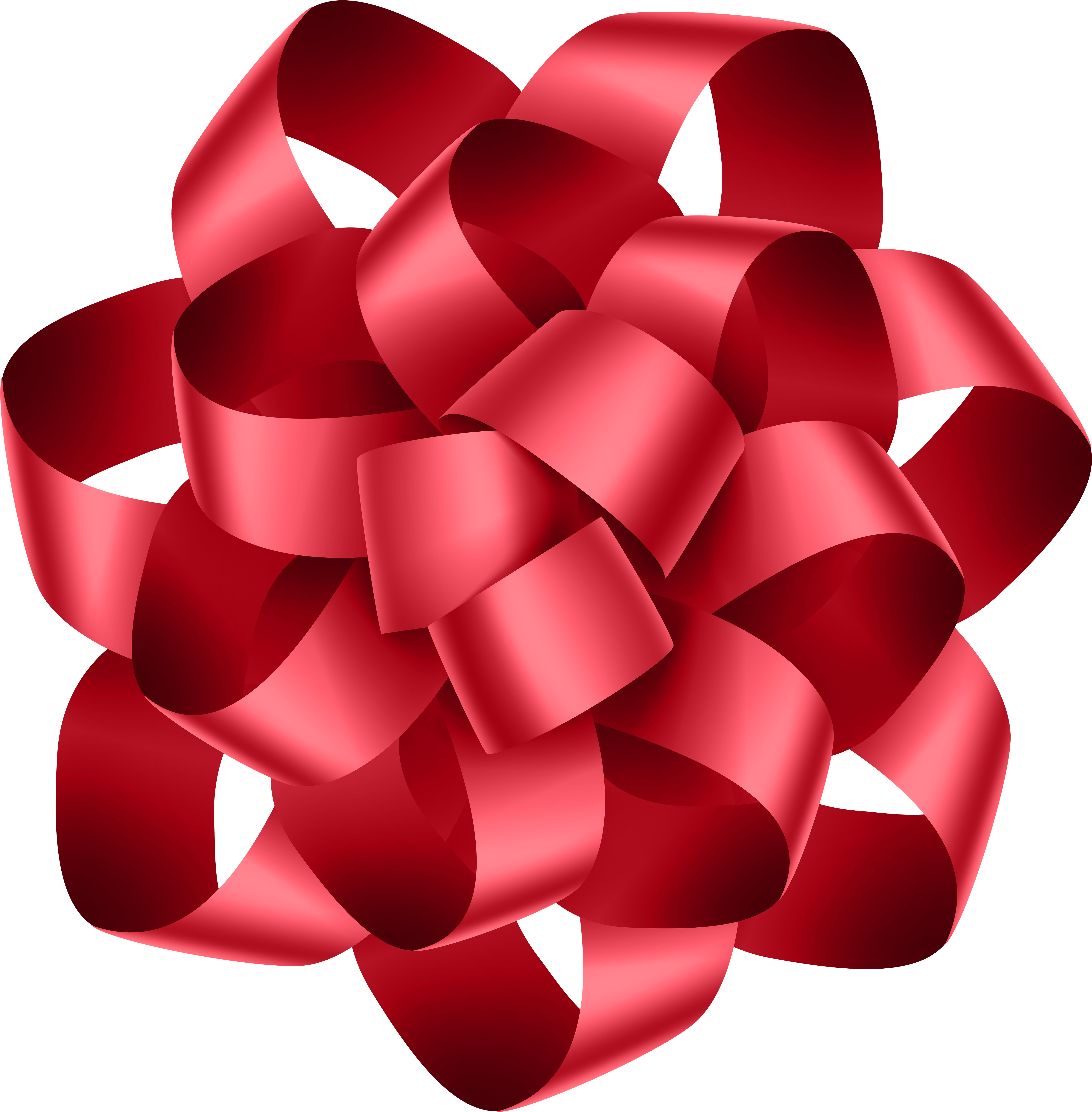 Green Gift Ribbon Png Clipart (5944x6000), Png Download