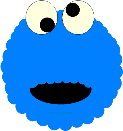 Cookie Monster Silhouette Photography - Cookie Monster Clipart (900x800), Png Download