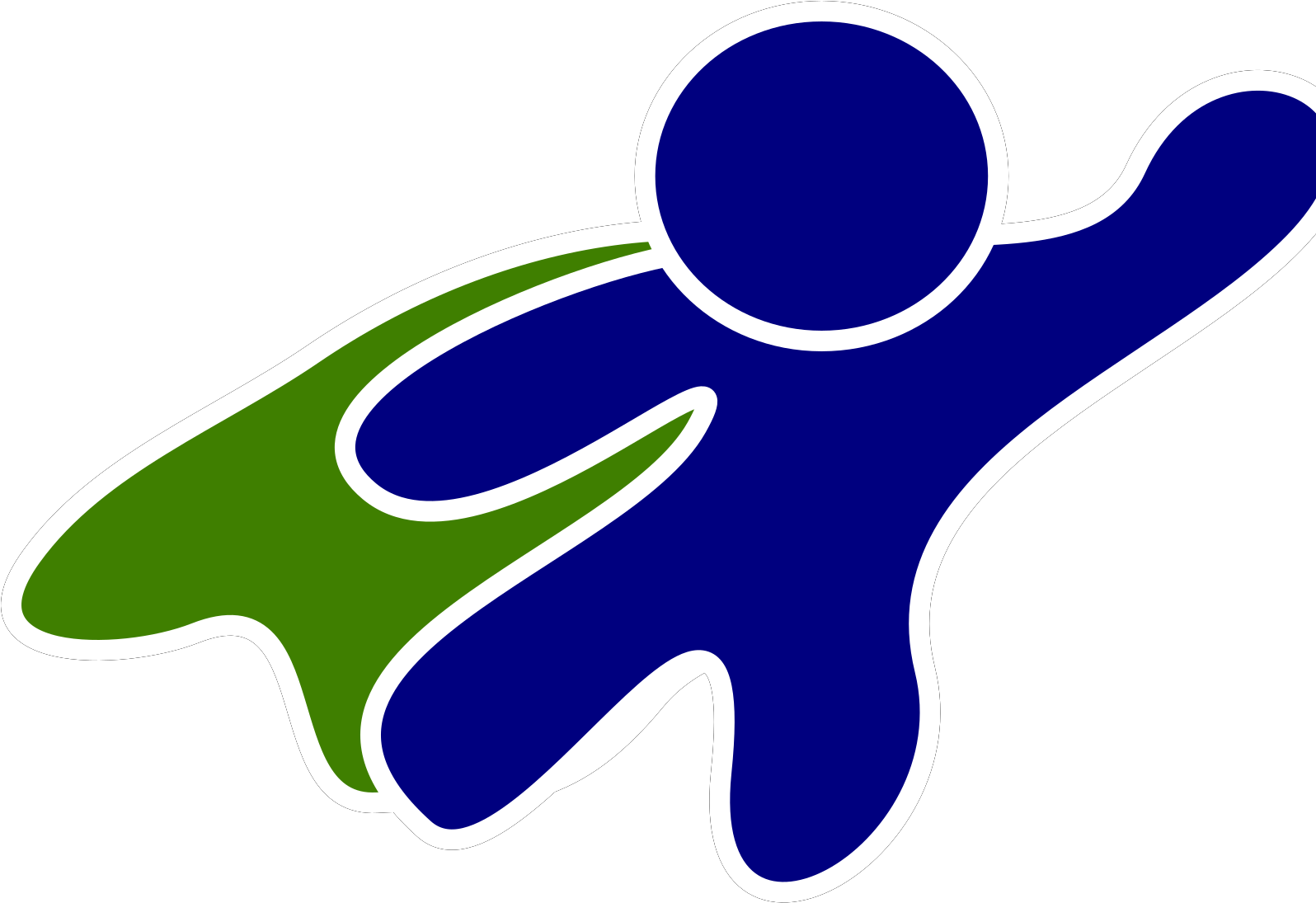 Stick Man Super Hero Clipart (1600x1600), Png Download