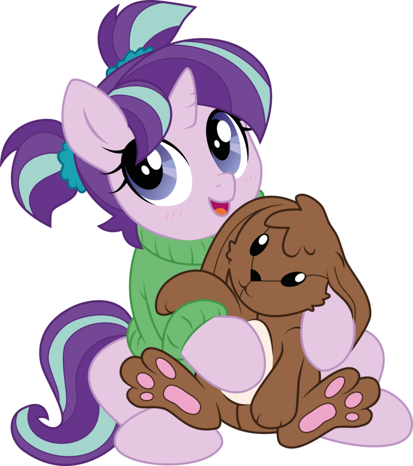 Colorful Clipart Pony - Starlight Glimmer Bunny - Png Download (841x950), Png Download