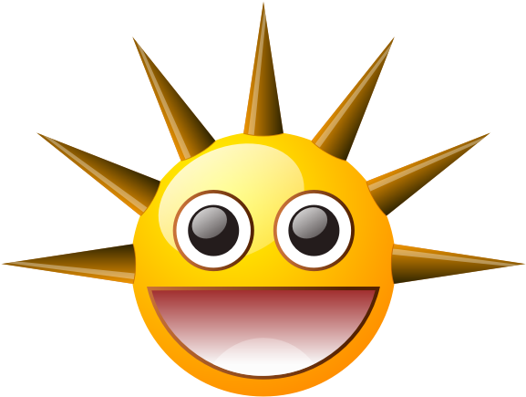 Spiky Smiley - New Civil Liberties Alliance Clipart (600x600), Png Download