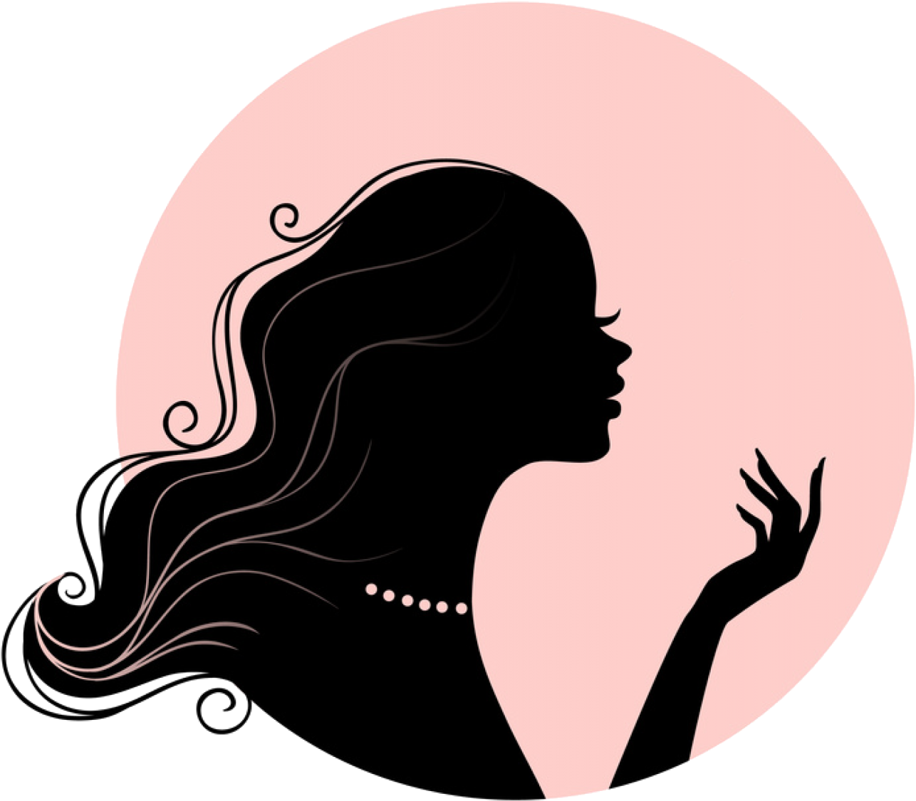 Woman Silhouette Female - Woman Silhouette Vector Clipart (1373x1200), Png Download