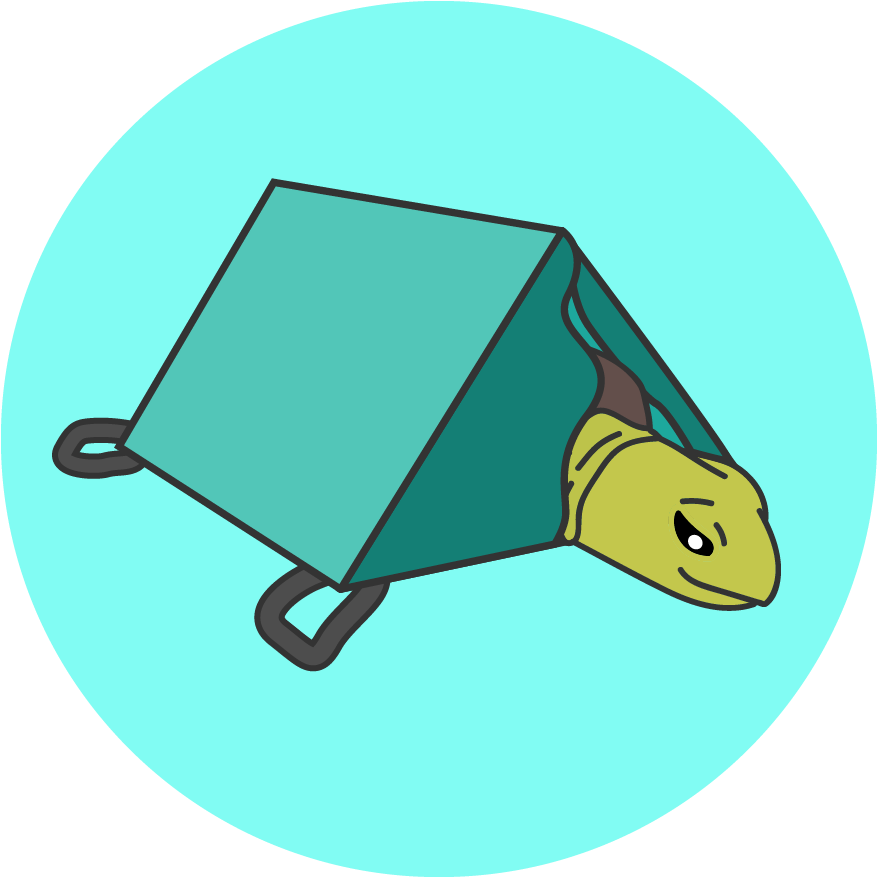 A Sea Turtle On A Stretcher That Snuggles It With Velcro Clipart (900x900), Png Download
