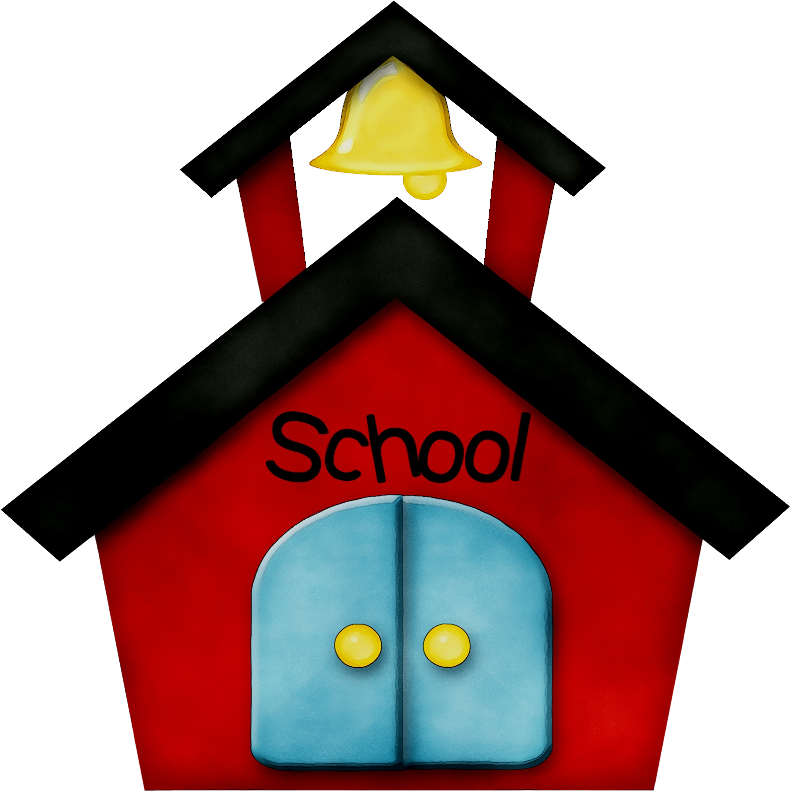 Clip Art Openclipart School Portable Network Graphics - Transparent Background School Clipart - Png Download (1800x1800), Png Download