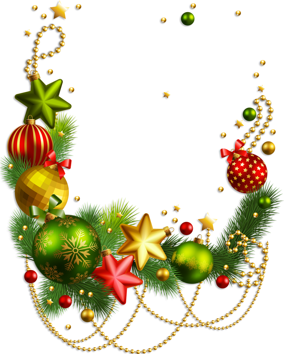 Christmas Decoration Christmas Ornament Christmas Tree - Merry Christmas My Lovely Family Clipart (1008x1250), Png Download
