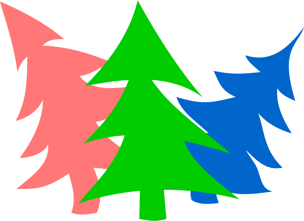 Clip Art Christmas Day Vector Graphics Christmas Tree - Gambar Pohon Animasi Lucu - Png Download (1000x728), Png Download