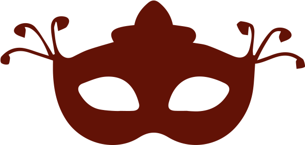 Silhouette Mask Clipart - Png Download (800x800), Png Download