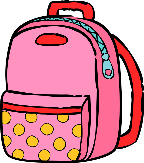 First Day Supplies - Preschool Clipart (600x679), Png Download
